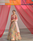 White Pink Lehenga