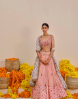 Pink Orchid Marodi Lehenga Set