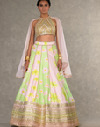 Summertime Parijat Sorbet Lehenga - Ready to Ship