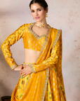 Yellow Nomatic Tribe Lehenga Set