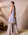 Lilac Pixie Dust Sharara Set