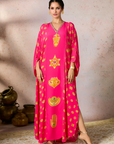 Pink Trinkets Kaftan