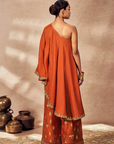 Rust Potters Touch Tunic Set