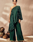 Green Palmscape Tunic Set