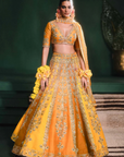 The Ghevar Lehenga