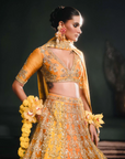 The Ghevar Lehenga