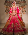 The Gulaab Cham Cham Lehenga - Ready to Ship