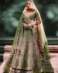 The Aam Panna Lehenga - Ready to Ship