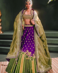 Jamun Fizz Lehenga Set