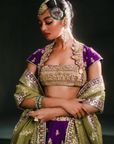 Jamun Fizz Lehenga Set