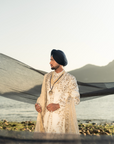 Ivory Pearl Sherwani