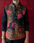 Deep Fuschia Nehru Jacket Set