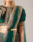 Emerald Green Sharara