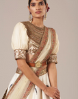 Ivory Printed Lehenga