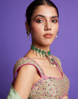 The Sage Johari Lehenga Set