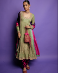 The Pakeezah Tissue Anarkali Set