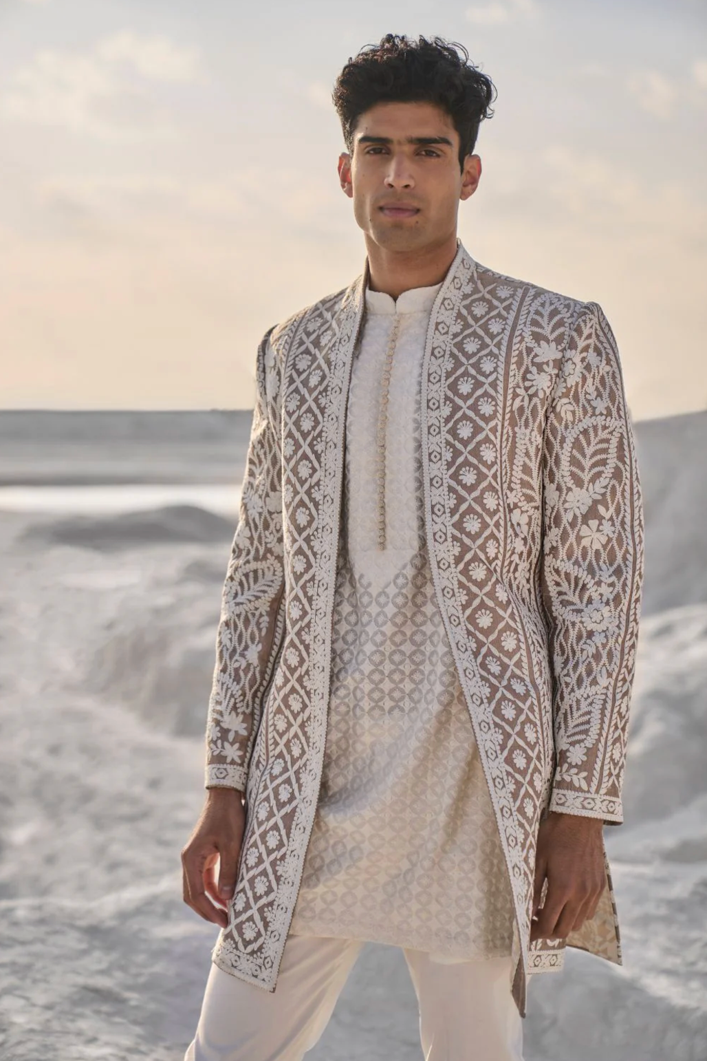 Sherwani Front Detail