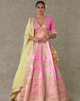 Barfi Pink ‘Paan-Patti’ Lehenga