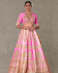 Barfi Pink ‘Paan-Patti’ Lehenga