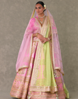 Barfi Pink ‘Paan-Patti’ Lehenga