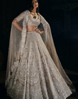 Nude Pearl Lehenga Set