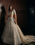 Nude Pearl Lehenga Set