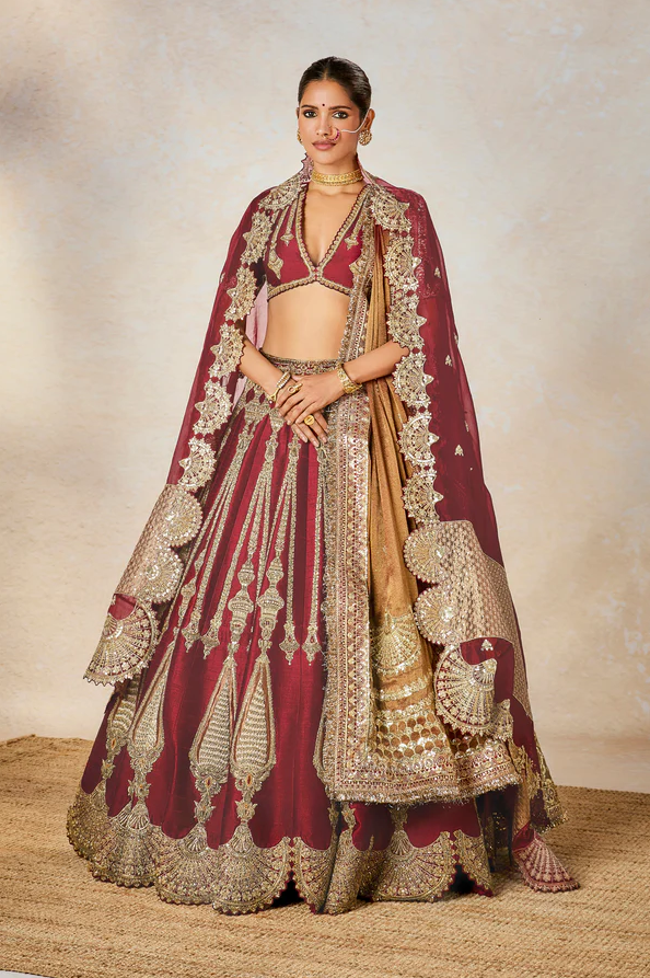 The Gajar Halwa Lehenga