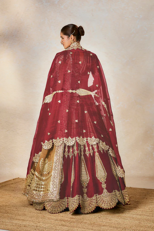 The Gajar Halwa Lehenga