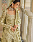 Sage Green Sharara Full