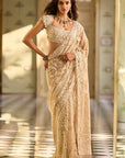 Nude Dori Saree