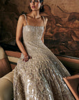 Champagne Crystal Gown