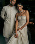 Ivory Pearl Sherwani Set