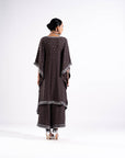 Charcoal Grey Kaftan Set