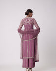 Mud Mauve Straight Kurta Set