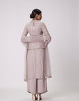 Ash Pink Straight Kurta Set