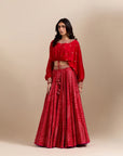 Surkh Laal Kumari Lehenga Set - Ready to Ship