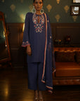 Straight kurta and Pallazo Set