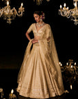 Ivory Gota Patti Lehenga Set