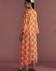 Orange Mist Kaftan