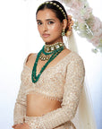 Rose Gold Trail Lehenga Set